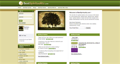 Desktop Screenshot of bestspirituality.com